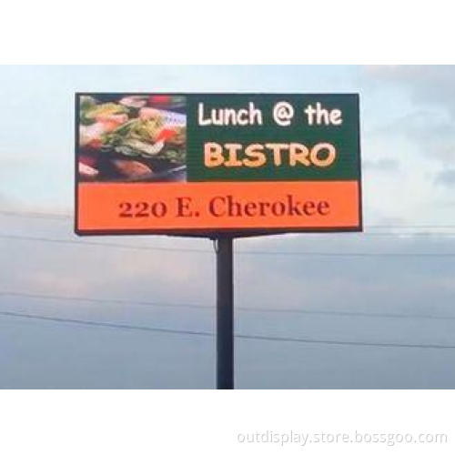 Exterior Advertising Commercial LED Display Billboards HD H